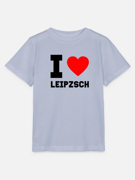 I Love Leipzsch Leipzig Geschenkidee Heimatstadt - Stanley/Stella Kinder T-Shirt MINI CREATOR - Lavendel-Violett