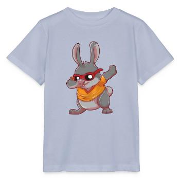 Cartoon Dabbing Osterhase Dab Hase Ostern Geschenk - Stanley/Stella Kinder T-Shirt MINI CREATOR  - Lavendel-Violett - Vorne - Braiden (125cm)