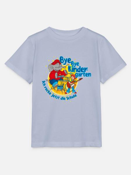 Benjamin Blümchen Bye Bye Kindergarten - Stanley/Stella Kinder T-Shirt MINI CREATOR - Lavendel-Violett
