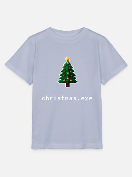 Pixel Christmas - Stanley/Stella Kinder T-Shirt MINI CREATOR  - Lavendel-Violett