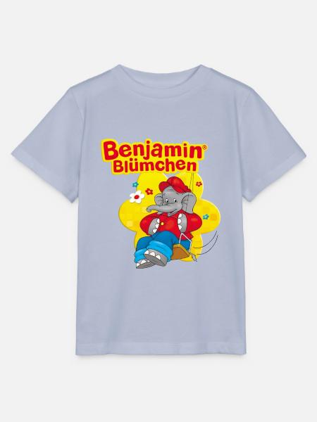 Benjamin Blümchen Schaukeln - Stanley/Stella Kinder T-Shirt MINI CREATOR  - Lavendel-Violett
