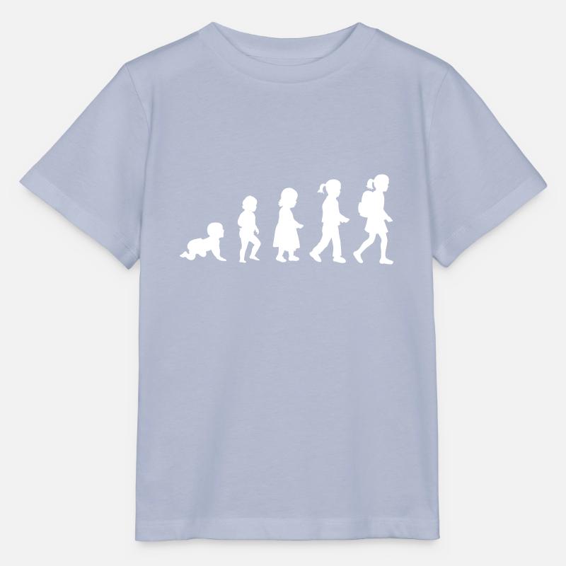 Evolution Schulkind Mädchen - Stanley/Stella Kinder T-Shirt MINI CREATOR  - Lavendel-Violett