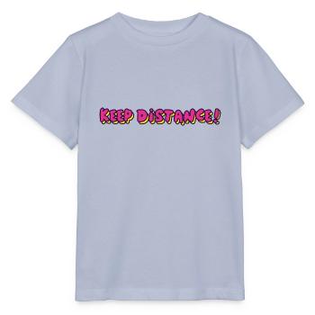 Keep Distance! - Stanley/Stella MINI CREATOR Kids’ T-Shirt - lavender-violet - Front - Braiden (125cm)