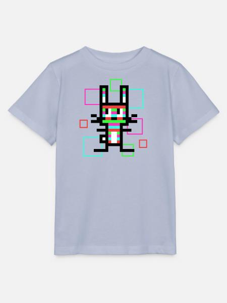 Regenbogen-Hase - Stanley/Stella Kinder T-Shirt MINI CREATOR - Lavendel-Violett