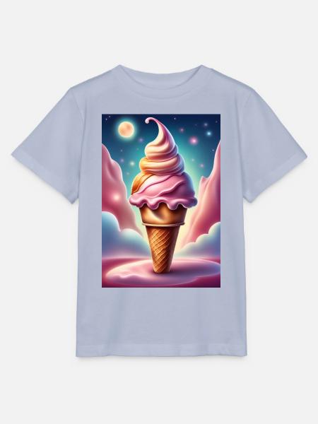 Erdbeer-Waffel - Stanley/Stella Kinder T-Shirt MINI CREATOR - Lavendel-Violett