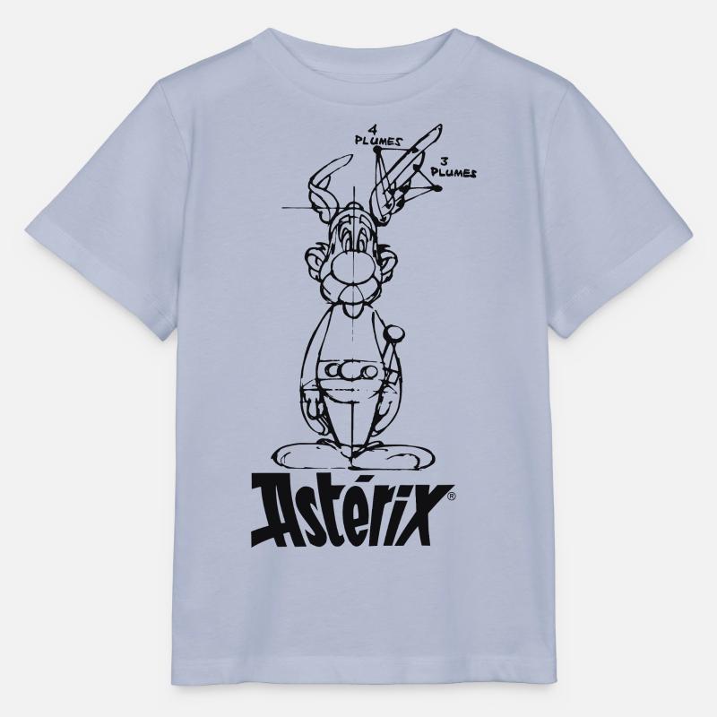Asterix & Obelix - Asterix maquette - T-shirt bio MINI CREATOR Stanley/Stella Enfant - lavande-violet