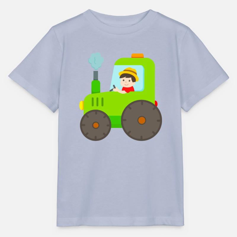 Traktor Bauer Trecker - Stanley/Stella Kinder T-Shirt MINI CREATOR - Lavendel-Violett