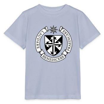 Laudare Benedicere Praedicare Latein Geschenk - Stanley/Stella Kinder T-Shirt MINI CREATOR  - Lavendel-Violett - Vorne - Braiden (125cm)