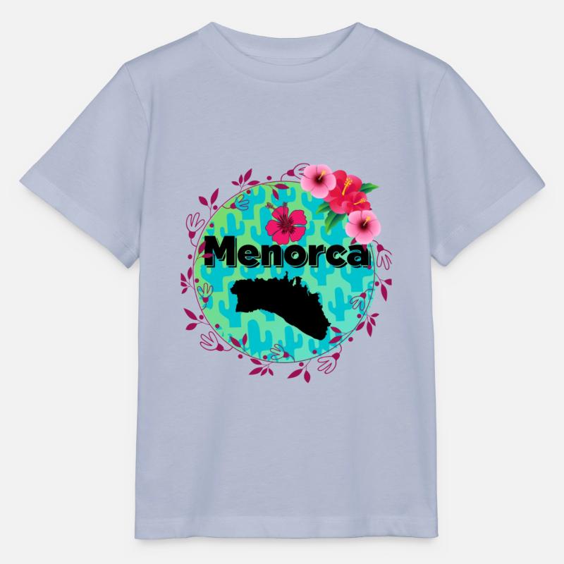 Fleur de Minorque - T-shirt bio MINI CREATOR Stanley/Stella Enfant - lavande-violet