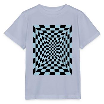 optische Illusion 17 - Stanley/Stella Kinder T-Shirt MINI CREATOR  - Lavendel-Violett - Vorne - Braiden (125cm)