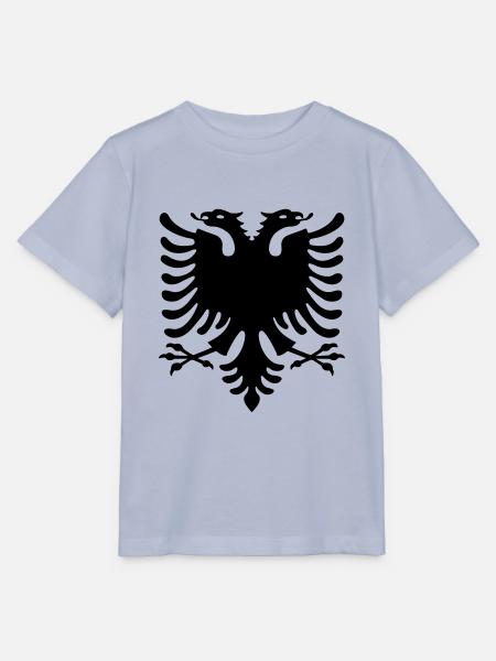 Albanische Flagge / Albanischer Adler / Shqiponja - Stanley/Stella Kinder T-Shirt MINI CREATOR  - Lavendel-Violett