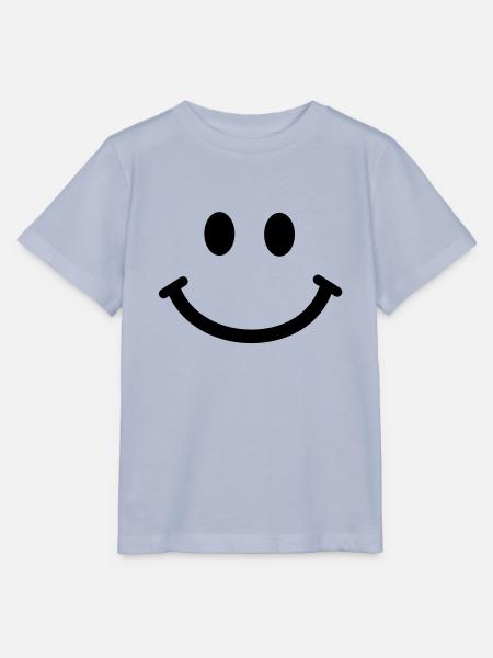 Glücklicher Smiley - Stanley/Stella Kinder T-Shirt MINI CREATOR  - Lavendel-Violett