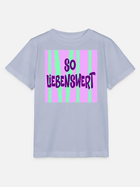 Freundin Liebenswert - Stanley/Stella Kinder T-Shirt MINI CREATOR  - Lavendel-Violett
