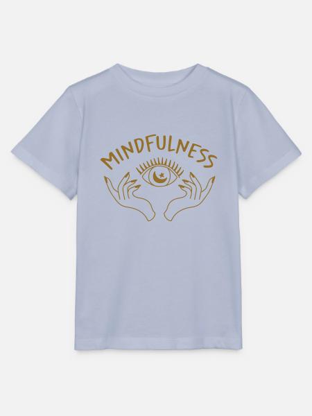 Achtsamkeits-Meditation - Stanley/Stella Kinder T-Shirt MINI CREATOR - Lavendel-Violett
