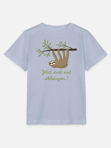 Faultier abhängen 2 - Stanley/Stella Kinder T-Shirt MINI CREATOR - Lavendel-Violett