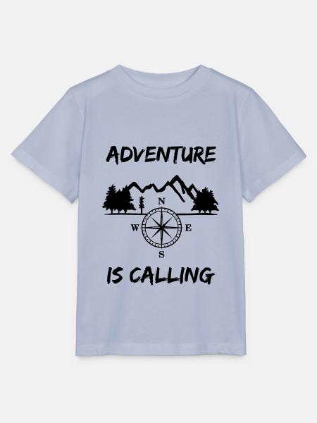 Berge, Wald, Kompass - Stanley/Stella Kinder T-Shirt MINI CREATOR - Lavendel-Violett