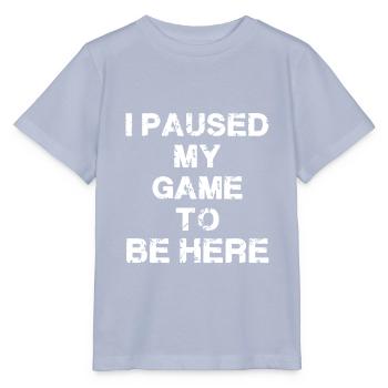 My Game Logo - Stanley/Stella MINI CREATOR Kids’ T-Shirt - lavender-violet - Front - Braiden (125cm)