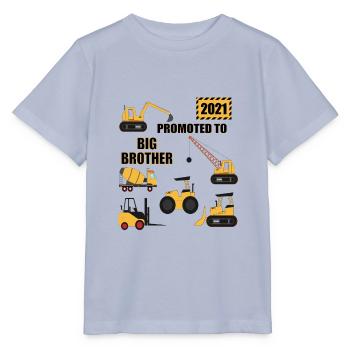Großer Bruder 2021 - Stanley/Stella Kinder T-Shirt MINI CREATOR  - Lavendel-Violett - Vorne - Braiden (125cm)