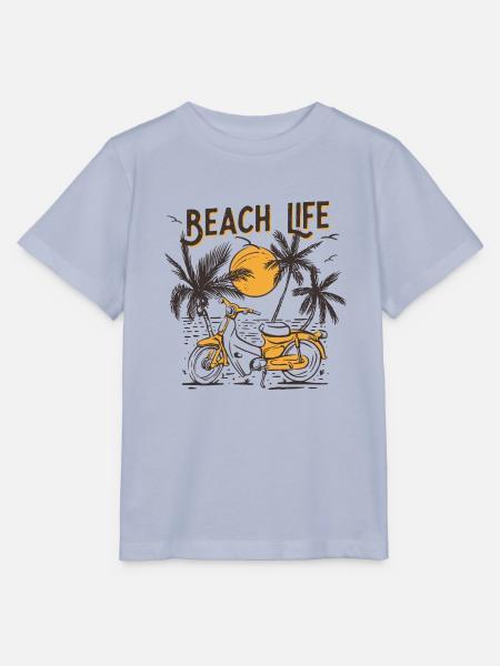 Beach Life - Stanley/Stella Kinder T-Shirt MINI CREATOR  - Lavendel-Violett