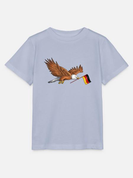 Deutscher Adler - Stanley/Stella Kinder T-Shirt MINI CREATOR - Lavendel-Violett