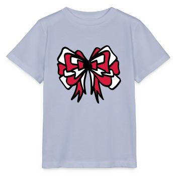 Bow red & white / red & white bow - colorful - Stanley/Stella MINI CREATOR Kids’ T-Shirt - lavender-violet - Front - Braiden (125cm)