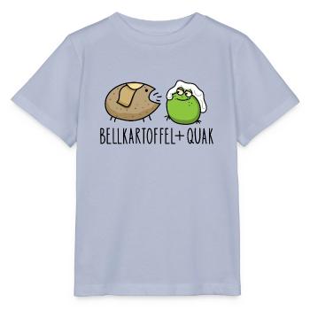 Lustige Pellkartoffel mit Quak - Stanley/Stella Kinder T-Shirt MINI CREATOR  - Lavendel-Violett - Vorne - Braiden (125cm)