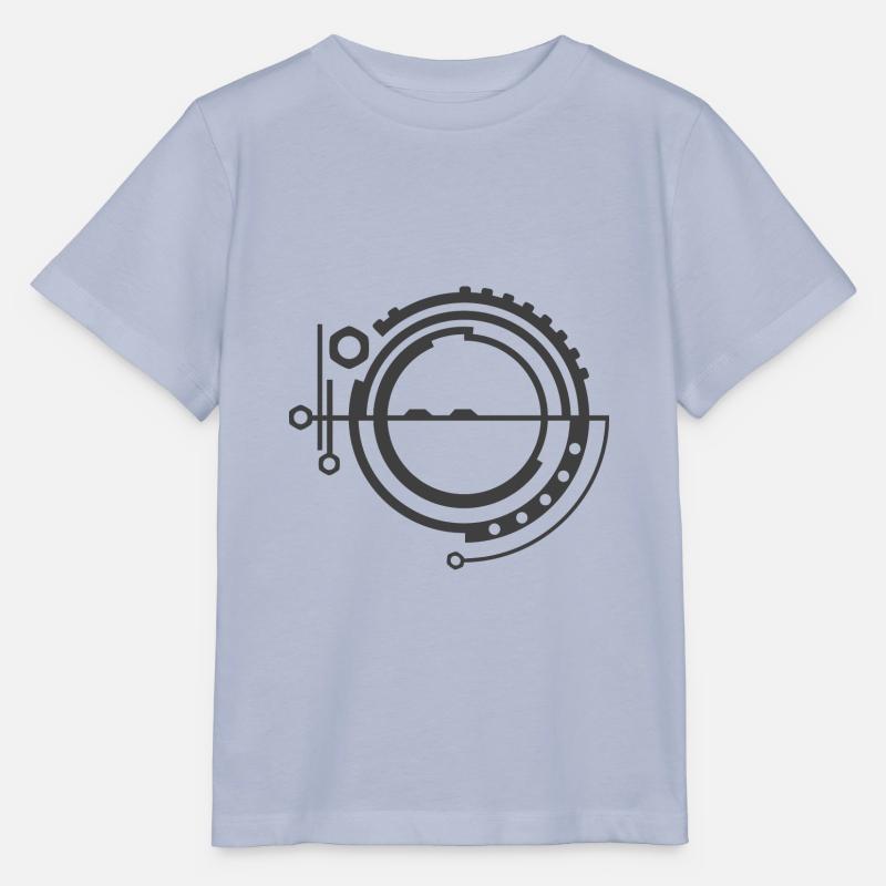 Éléments technologiques Circle - T-shirt bio MINI CREATOR Stanley/Stella Enfant - lavande-violet