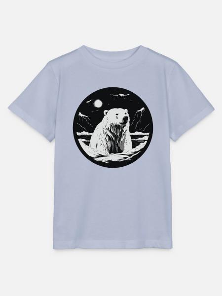 Eisbär - Stanley/Stella Kinder T-Shirt MINI CREATOR - Lavendel-Violett