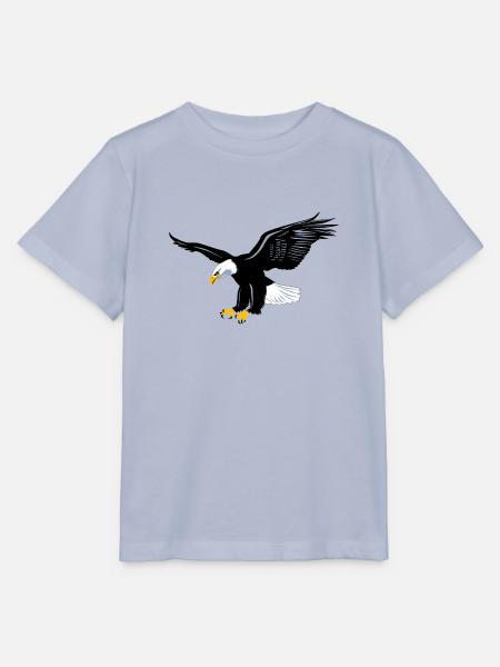 Adler stark stolz - König der Lüfte - Stanley/Stella Kinder T-Shirt MINI CREATOR  - Lavendel-Violett