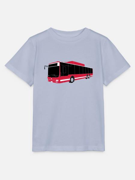 Stockholm bus - T-shirt MINI CREATOR barn från Stanley/Stella - lavendel-violett