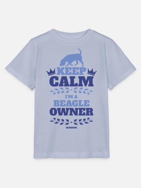 keep calm Beagle - Stanley/Stella Kinder T-Shirt MINI CREATOR  - Lavendel-Violett