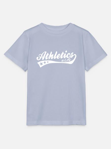 athletics is life - retro - Stanley/Stella Kinder T-Shirt MINI CREATOR  - Lavendel-Violett