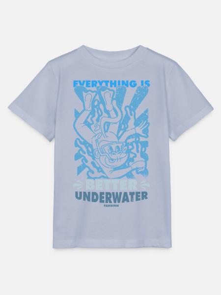 Tauchen Scuba Tauchlehrer Urlaub Sommer Geschenk - Stanley/Stella Kinder T-Shirt MINI CREATOR  - Lavendel-Violett