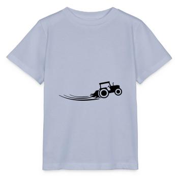 traktor icon - Stanley/Stella Kinder T-Shirt MINI CREATOR  - Lavendel-Violett - Vorne - Braiden (125cm)