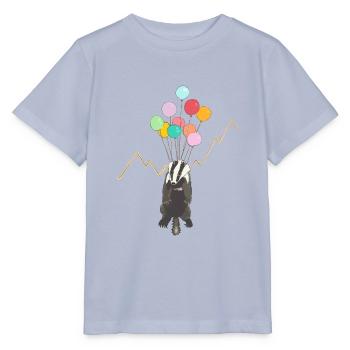 Der Dachs steigt (Dax-Dachs) - Stanley/Stella Kinder T-Shirt MINI CREATOR  - Lavendel-Violett - Vorne - Braiden (125cm)