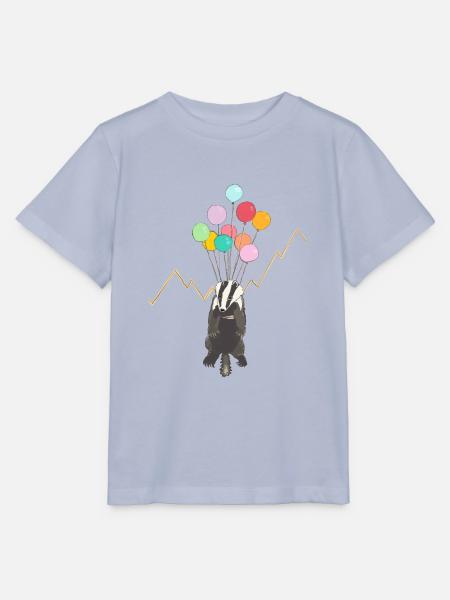 Der Dachs steigt (Dax-Dachs) - Stanley/Stella Kinder T-Shirt MINI CREATOR - Lavendel-Violett