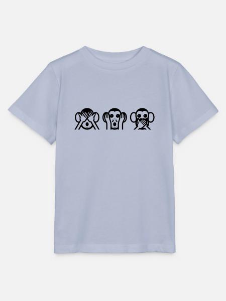 3 kluge Affe - Stanley/Stella Kinder T-Shirt MINI CREATOR - Lavendel-Violett