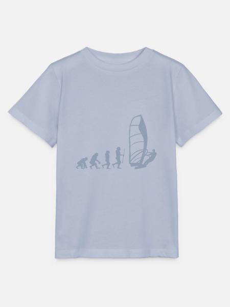 Evolution of Windsurfing - Stanley/Stella Kinder T-Shirt MINI CREATOR - Lavendel-Violett