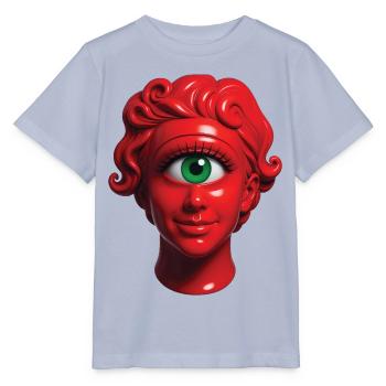 CYCLOP WOMAN - nice people - T-shirt bio MINI CREATOR Stanley/Stella Enfant - lavande-violet - Devant - Braiden (125cm)