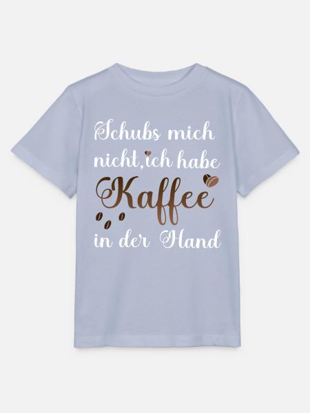 Schubs nicht Kaffee Büro Arbeit - Stanley/Stella Kinder T-Shirt MINI CREATOR - Lavendel-Violett