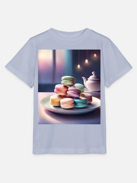 Ein Haufen französischer Macarons - Stanley/Stella Kinder T-Shirt MINI CREATOR  - Lavendel-Violett