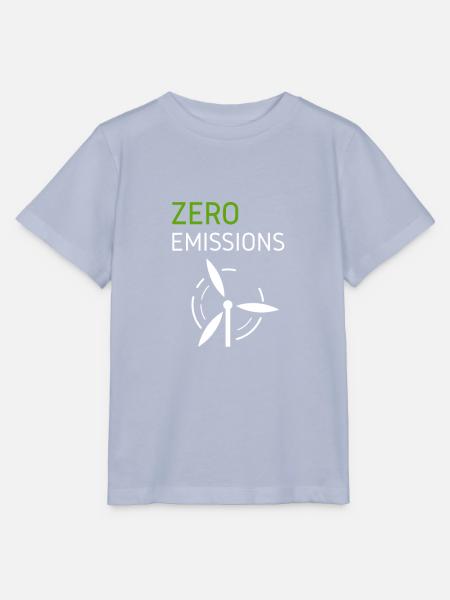 Zero Emissions Windkraft Wind - Stanley/Stella Kinder T-Shirt MINI CREATOR - Lavendel-Violett