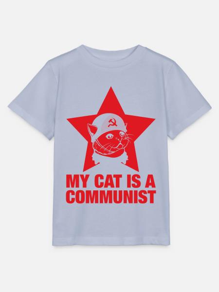 Meine Katze Ist Ein Kommunist - Stanley/Stella Kinder T-Shirt MINI CREATOR  - Lavendel-Violett