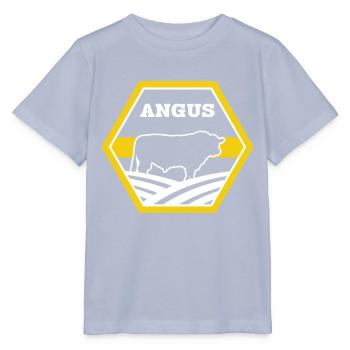 Rancher Cattle Rancher - Angus Cow - Stanley/Stella MINI CREATOR Kids’ T-Shirt - lavender-violet - Front - Braiden (125cm)