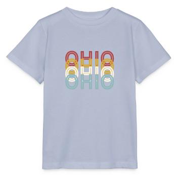 US 70s Retro State Vintage Ohio - Stanley/Stella MINI CREATOR Kids’ T-Shirt - lavender-violet - Front - Braiden (125cm)