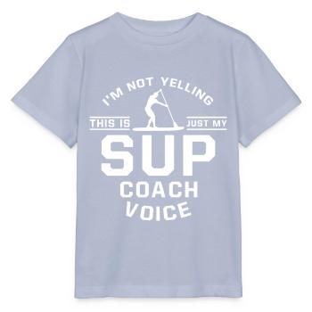 I Don’t Scream - Entraîneur de SUP - T-shirt bio MINI CREATOR Stanley/Stella Enfant - lavande-violet - Devant - Braiden (125cm)