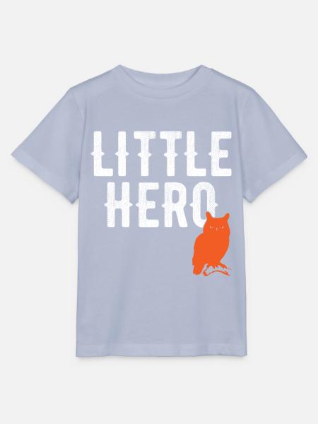 Kleiner Held - Süße Tiereule - Stanley/Stella Kinder T-Shirt MINI CREATOR - Lavendel-Violett
