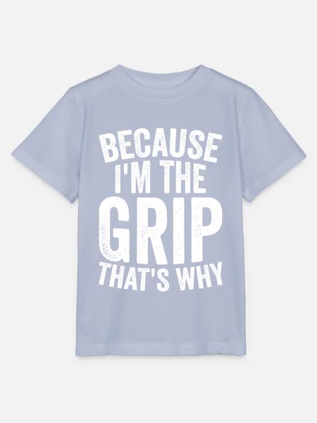 Weil Ich The Grip Bin - Stanley/Stella Kinder T-Shirt MINI CREATOR - Lavendel-Violett