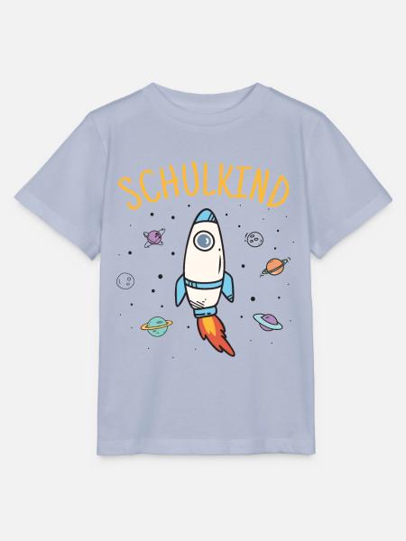 Schulkind Rakete Geschenkidee Schulanfang Schule - Stanley/Stella Kinder T-Shirt MINI CREATOR - Lavendel-Violett