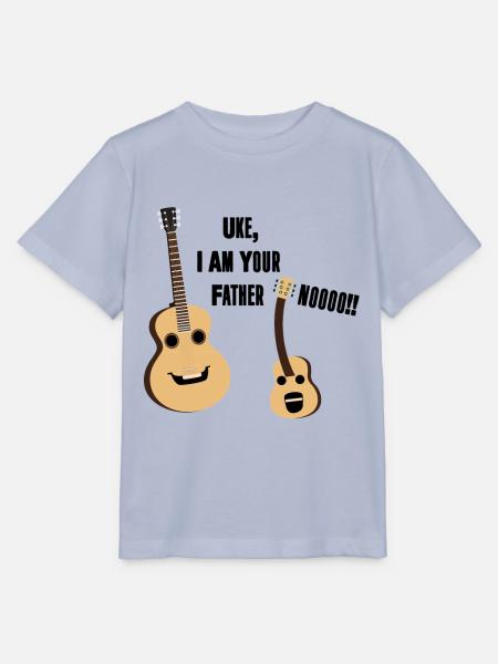 Uke I Am Your Father T Shirt Ukulele Guitar Music - Stanley/Stella Kinder T-Shirt MINI CREATOR - Lavendel-Violett